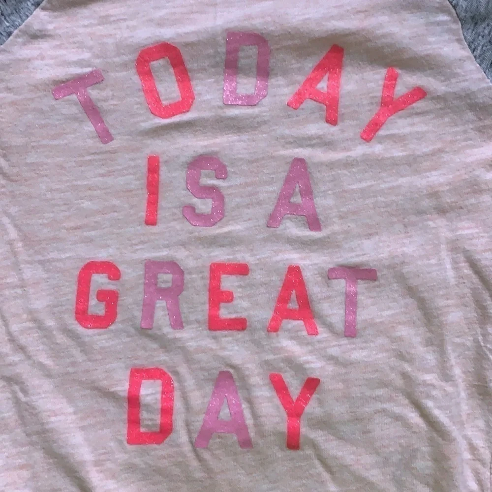 OshKosh B’Gosh Great Day Long Sleeve T-shirt 4T pink casual tee pink
